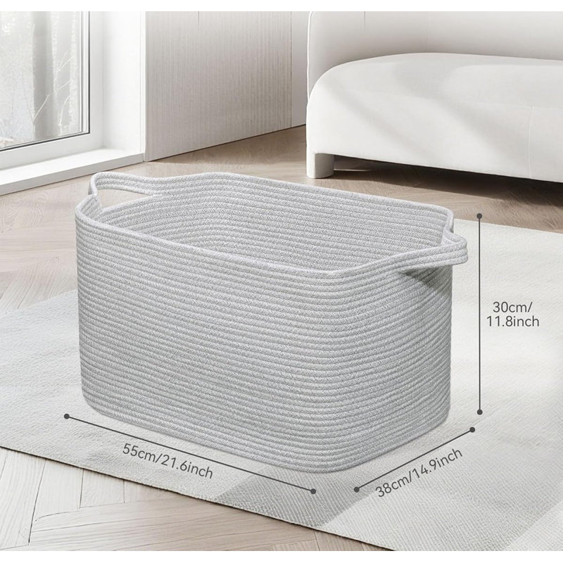 Laundry Hamper, Heathered/Grey