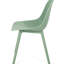 De 4 chaises Posey en polypropylène avec un design moderne et des cadres stables 22,63 po de largeur 10,11 lb