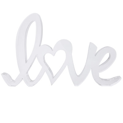 Love Acrylic Letter Block