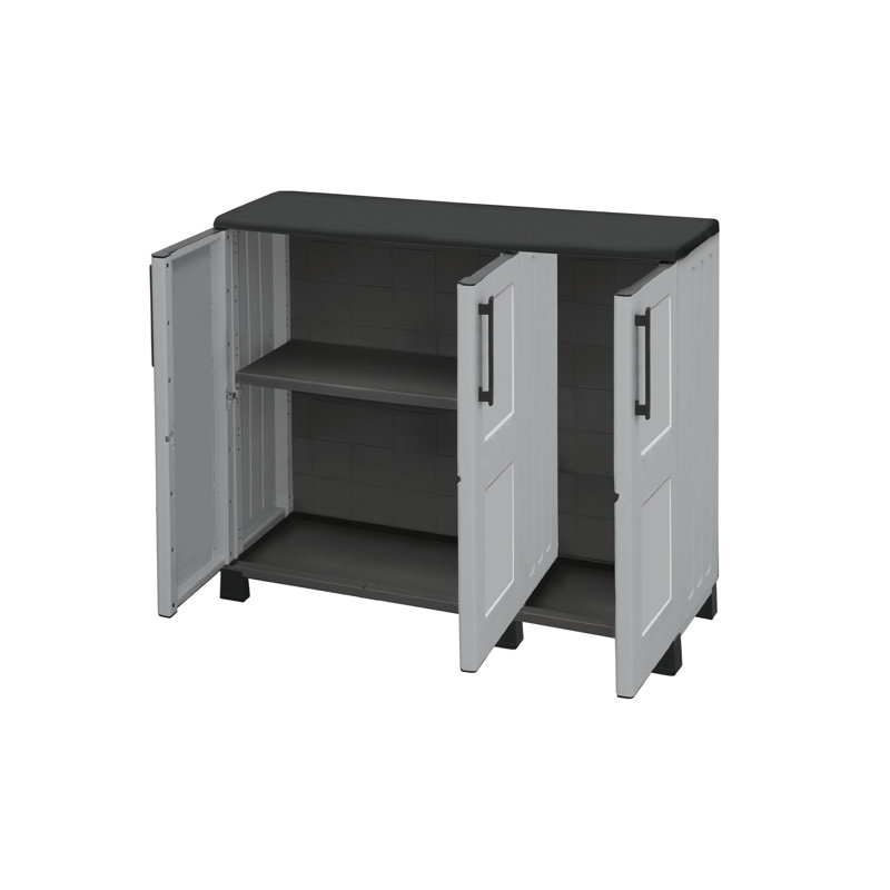 Plastic 3 - Door Standard Accent Cabinet