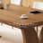 Modern simple solid wood dining table-107658711