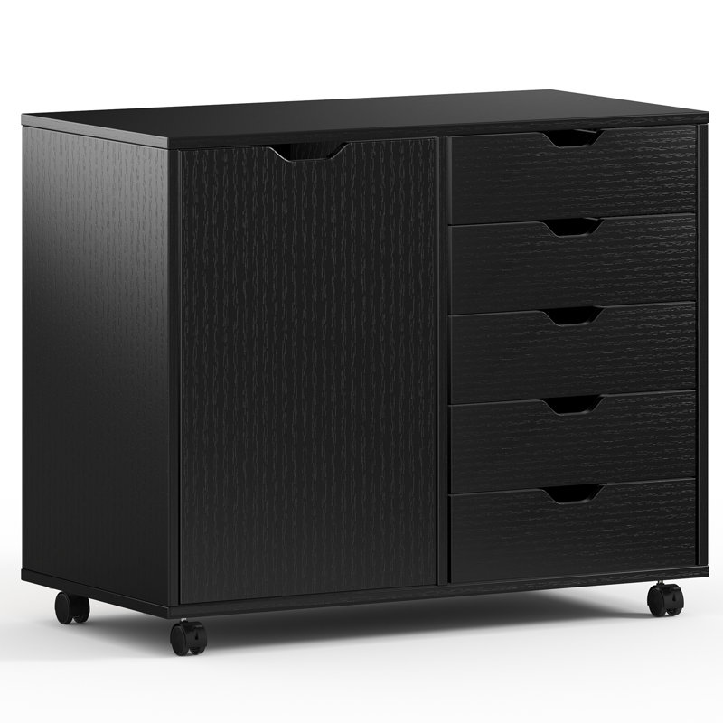 Renava Storage Drawer, Black