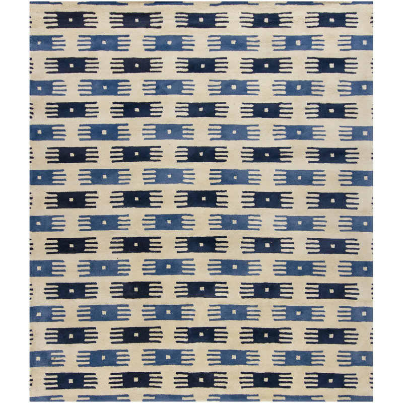 Colbye Wool Geometric Indoor Rug, 5' x 7'6"