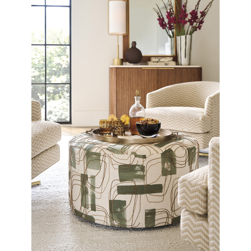 La Costa Round Ottoman