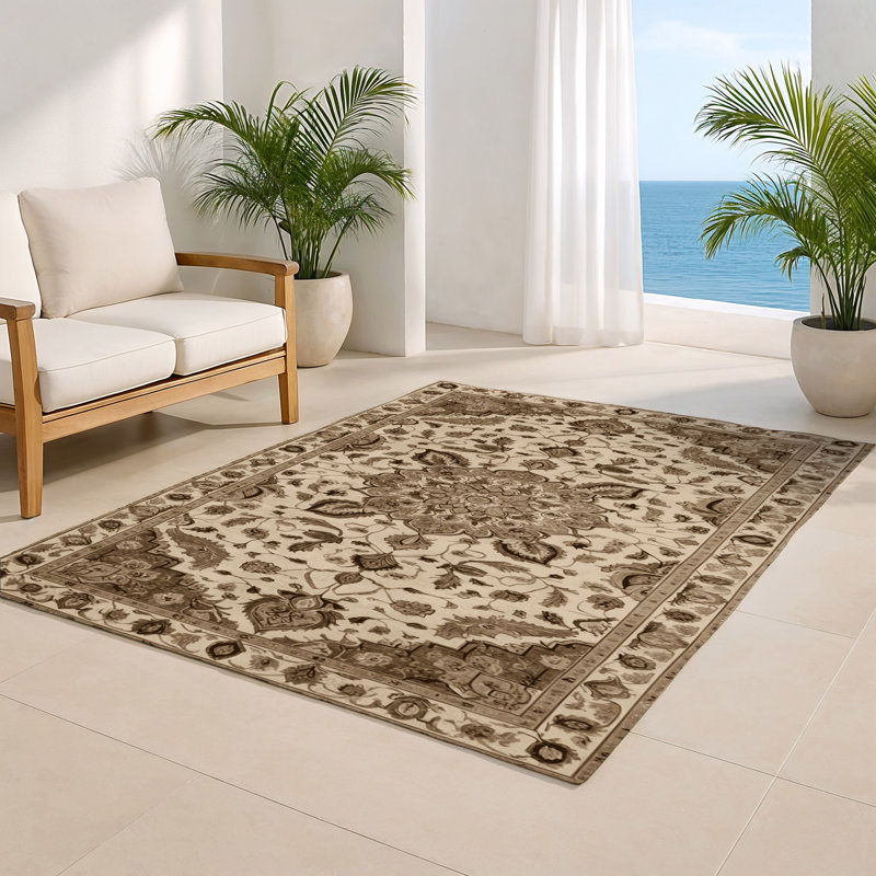 Tapis intérieur et extérieur Tabriz, Rectangulaire 2 pi x 3 pi
