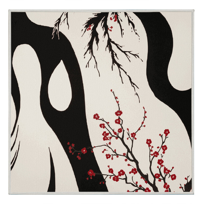 Blossom Drift Rug, Square 4'