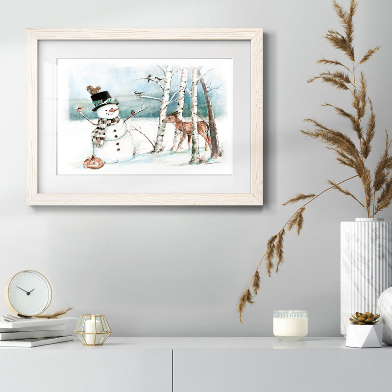 Amis de neige, Blanc, H 14 po x l 20 po x P 1,5 po