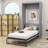Harilda Murphy Wooden Bed-17126445