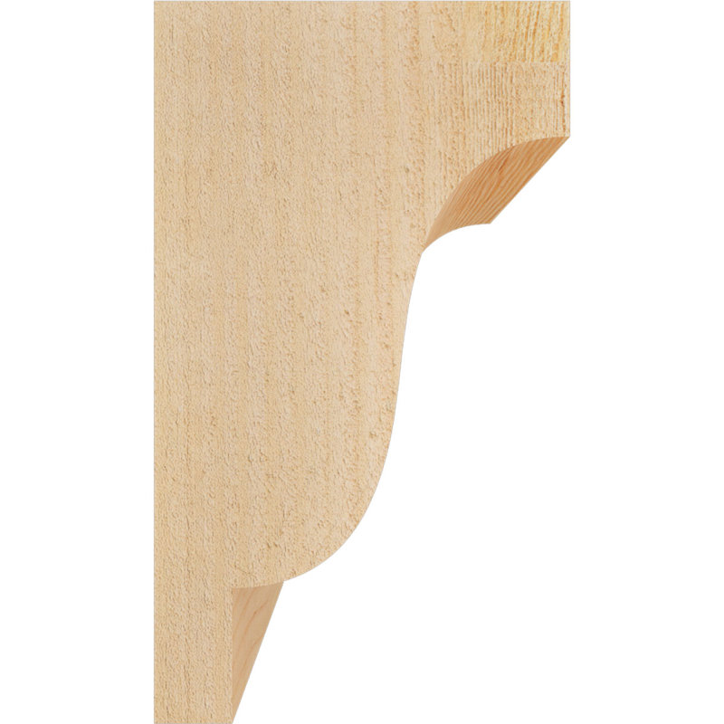 Newport Corbel, H 10 po x l 6 po x P 6 po, Sapin de Douglas, Sciage brut