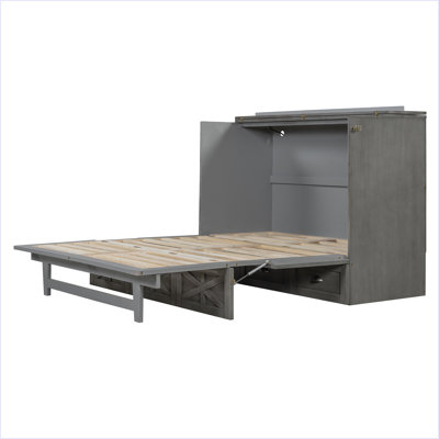Full Size Murphy Bed With Large Drawers