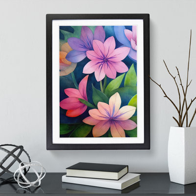 Beautiful Watercolour Flowers No.4 - Wall Art