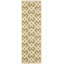 Tapis intérieur / extérieur vert / os Arneshia-462742542