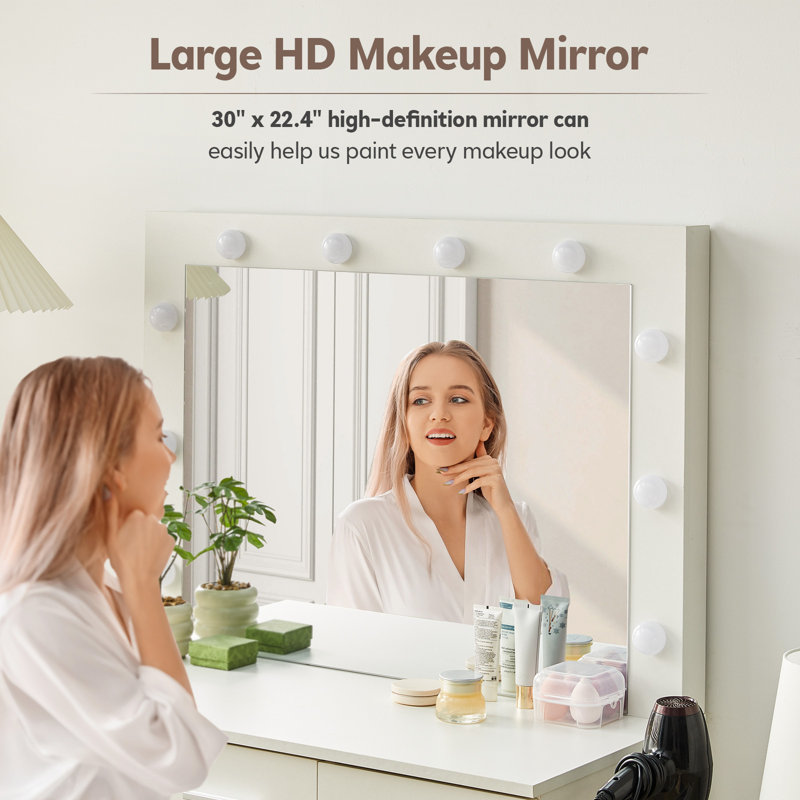 Dressing Table with Mirror