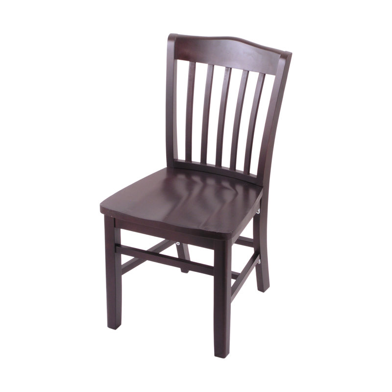 Hampton 18'' H Beech Solid Wood Side Chair, Dark Cherry