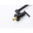 Wall Mounted Folding Pot Filler Faucet In Matte Black, Brass, 360 Rotatable For Kitchen, Double Handles Convenient Water Flow And Dripping Control, Surface Treated To Corrosion Black Mounted, Brass-1011683129