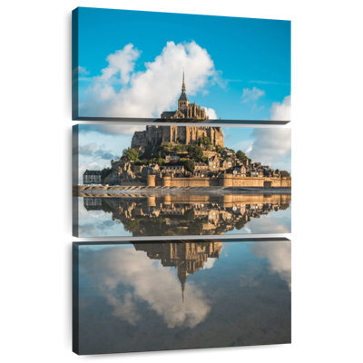 Adella Mont Saint Michel Reflection