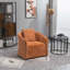 Fauteuil demi-tonneau pivotant avec accoudoirs pivotant 30,25 po de large-1519899977