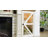 TV Stand For TVs Up To 70" With Electric Fireplace Included, Farmhouse TV Console & Entertainment Center, Antique White-1414459836