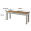 Lucian Wood Bench-43617428