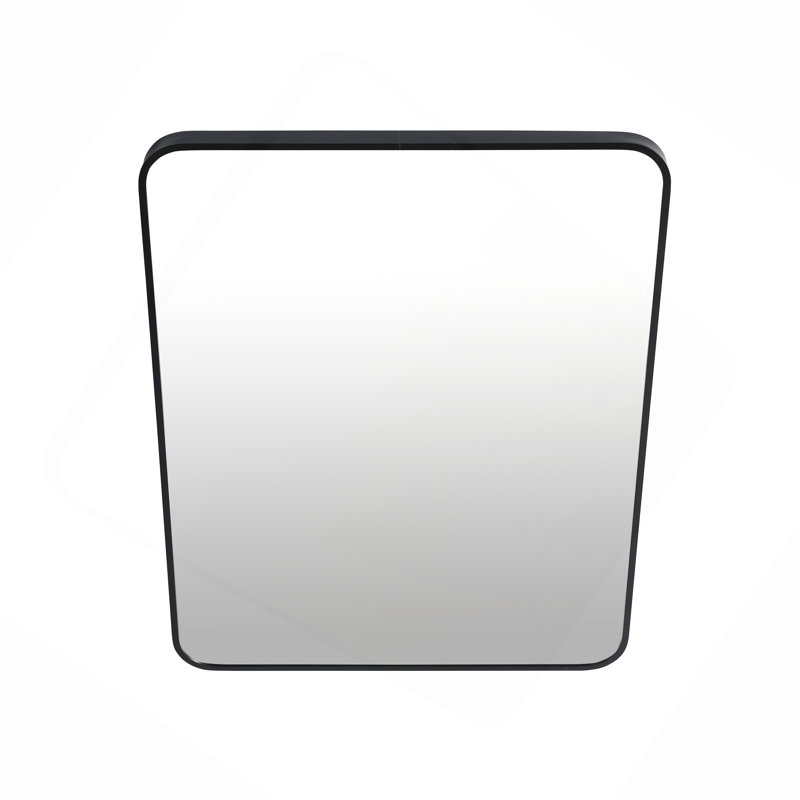 Bathroom Mirror Black Aluminum Frame
