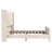 King Size Velvet Upholstered Wingback Platform Bed Frame With Geometric Tufted Headboard & Footboard, Wooden Slats-1017211120-1017211132