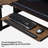 Marquasha Dual Motor L-Shaped Electric Standing Desk with LED and Monitor Stand-75247390-75247388