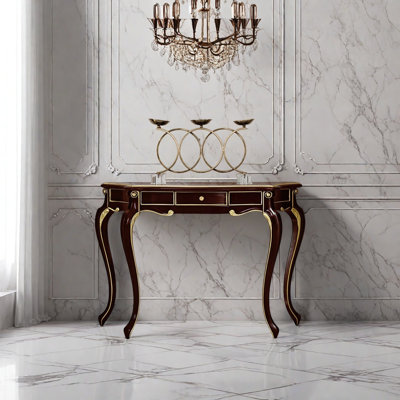 Retro Minimalist Console Table