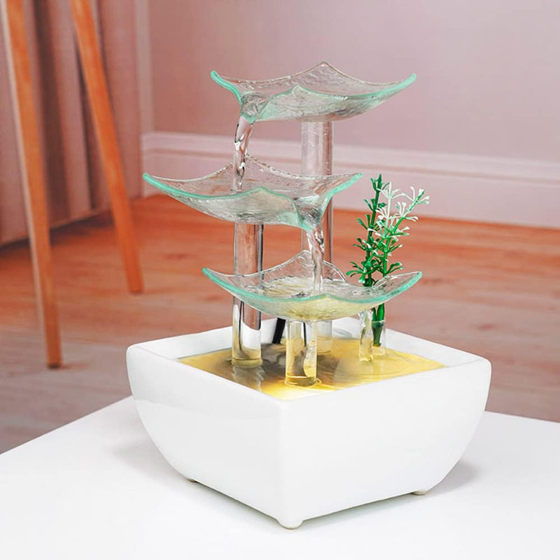 Indoor Ceramic / Porcelain Cascade Fountain