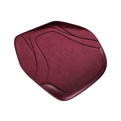Leather seat cushion Car Seat Cushion Car Seat Cushion Cover Breathable Leather Velvet Cushion Half Pack