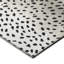 Tapis blanc / noir Abiy-701957648