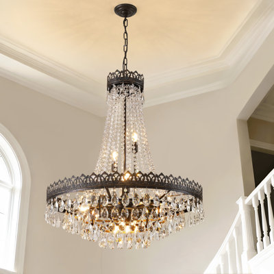 Maquisha 16-Light Dimmable Chinese (K9) Crystal Chandelier