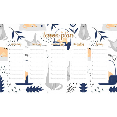 Magnetic Lesson Plan Cat Life