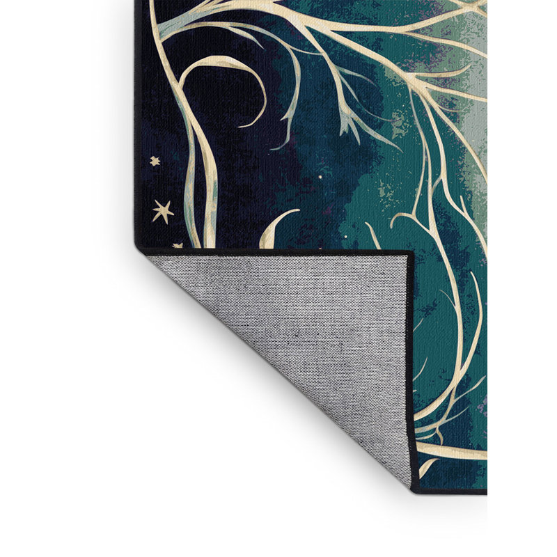 Tapis Starlight Branch, Rectangulaire 2 pi x 3 pi