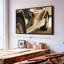Impression sur toile sépia