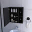 Armoire à pharmacie avec miroir Clifton, cinq tablettes internes-164974735