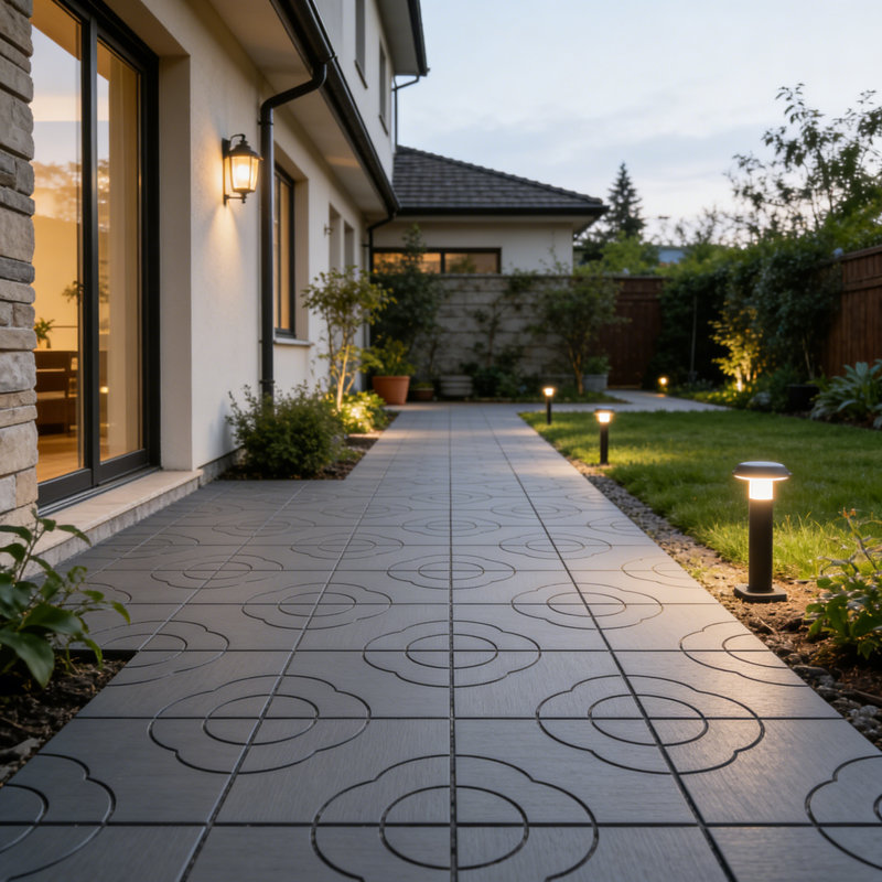 Interlocking Deck, Grey