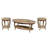 3 - Piece Solid Wood Living Room Table Set