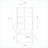 Carlyn 76" L X 60" W X 32" H Rectangle Shower Kit With Integrated Seat And Shelves-102146451-102146452