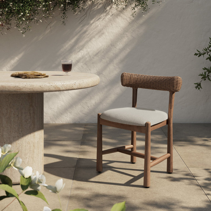 Outdoor Teak Dining Side Chair