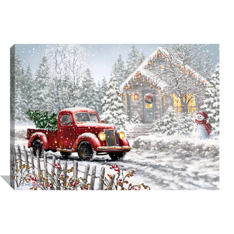 Art mural sur toile avec livraison spéciale, H 10 po x l 14 po x P 0,75 po