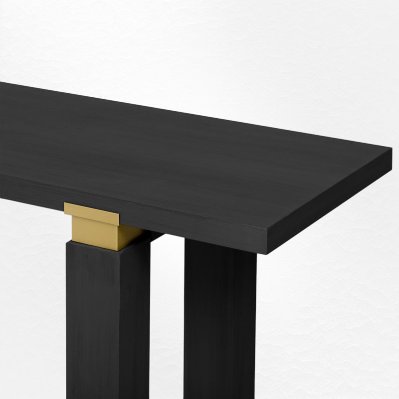 Console 63,02 ", Noir