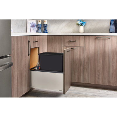 Ensemble de servocommande Rev-A-Shelf pour poubelles rétractables Legrabox