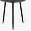 Ensemble de 3 tables gigognes et tables d'appoint de style moderne avec pieds en métal noir-61849252