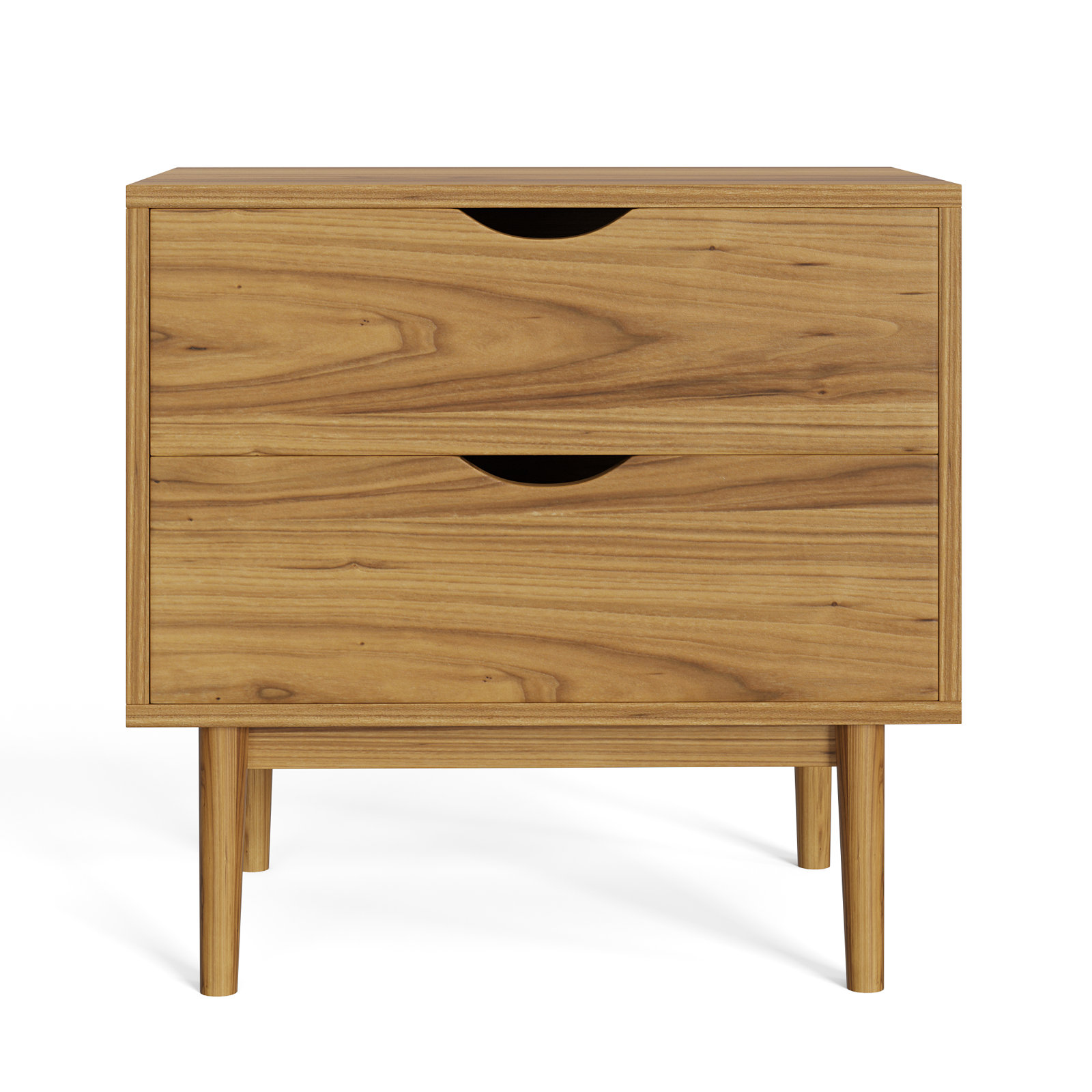 Indra 2 - Drawer Nightstand, Natural