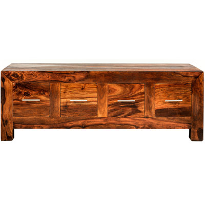 Heritage Solid Wood Solid Wood Coffee Table with Storage