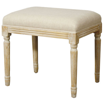 Solid Wood Accent Stool