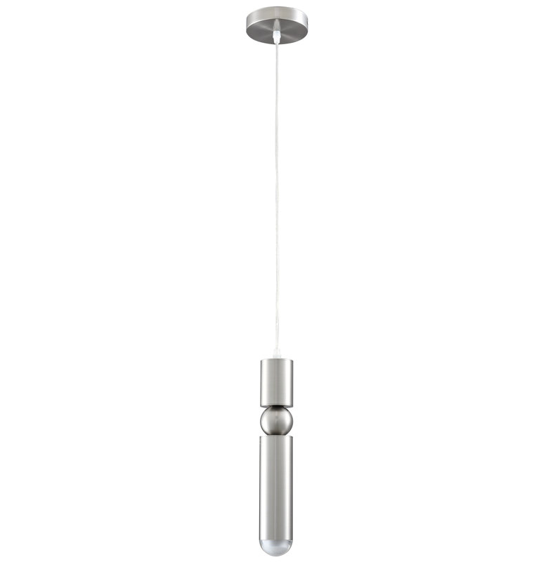 Luminaire suspendu cylindrique 1 lumière Modern