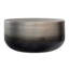 Table basse ronde en métal Nova Boho de 36 po avec détails martelés à la main et finition dégradée argent, assemblé