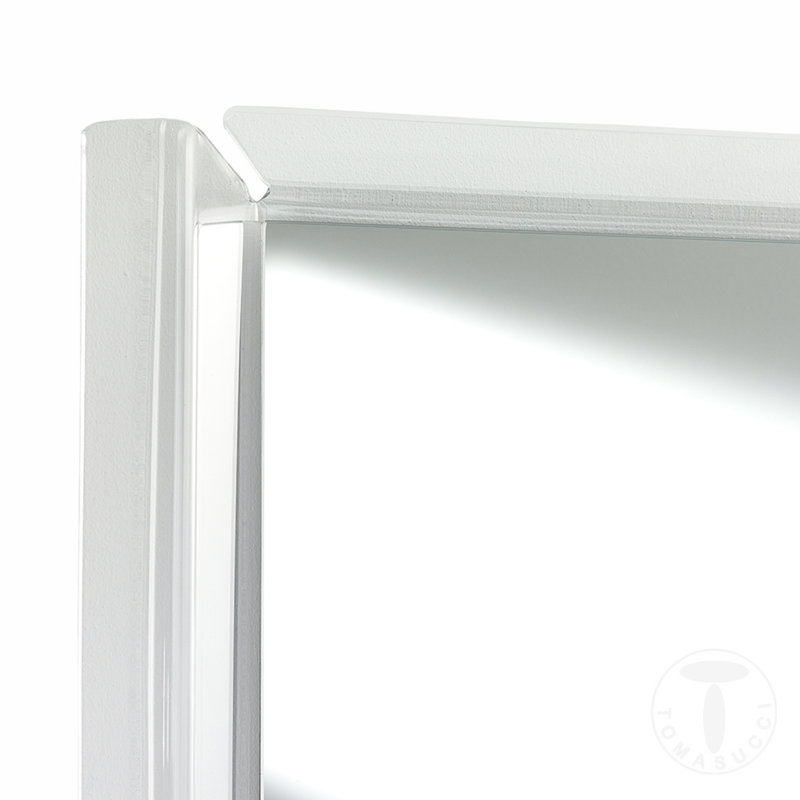 Calderdale Plastic Flat Vanity Mirror