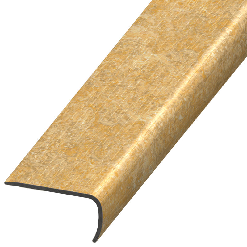 Plastic 2'' W x 94'' L Stair Nose, Van Gogh